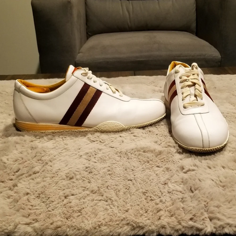 Men's Bally Freenew White (great condition) Size 12 - Picture 5 of 5